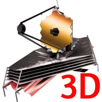 3D James Webb Telescope